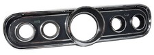 Black Instrument Cluster Bezel For 1966 Mustang picture
