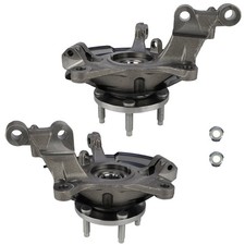 Front 2Pcs Wheel Hub Bearing Knuckles For Lincoln MKX 2007-2010 Ford Edge picture