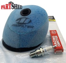 1997-2025 Yamaha YZ250 YZ250X Maxima ProFilter Air Filter & NGK Spark Plug Kit picture