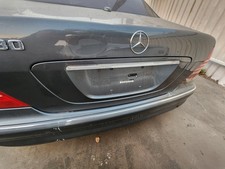 2003 2004 2006 MERCEDES-BENZ W220 S430 S500 S600 REAR LICENSE PLATE BRACKET GRAY picture