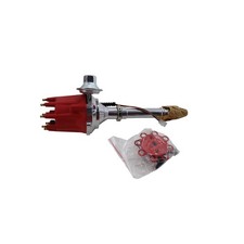 Speedway Motors Pro Series Billet Distributor, Chevy V8, Red picture