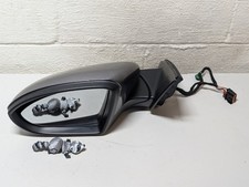 2019-2025 VOLKSWAGEN JETTA OEM LEFT DRIVER SIDE VIEW MIRROR Gray 17A857933A picture