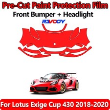 8.5Mil PreCut Front Bumper PPF Kit Film For Lotus Exige Cup 430 2018-2020 picture