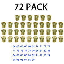 72PCS Fit For Holly size 64-99 2 EACH Carburetor MAIN JETS 1/4-32