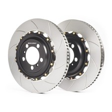 GiroDisc for Porsche 911 Carrera S/4S/GTS (991.1) 350mm Slotted Front Rotors picture