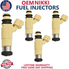 NEW OEM NIKKI 4x Fuel Injectors Fits For 2000-2005 Mitsubishi Eclipse 2.4L I4 picture