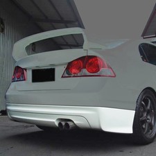 Fits 06-11 Acura CSX (JDM Civic) Mu-gen Style Rear Bumper Lip (ABS) picture