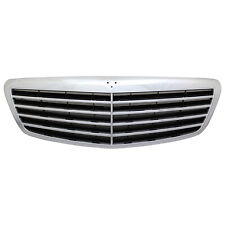 MB1200136 NEW Black Grille with Chrome Molding Fits 2007-2009 Mercedes S550 picture