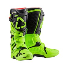 NEW Leatt 5.5 FlexLock Motocross MX Off-Road Dirt Bike Boots Flo Lime All SIzes picture