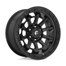15x8 Fuel D694 COVERT MATTE BLACK Wheel 5x4.5 (-19mm) picture