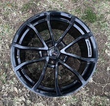 C7 Corvette Grand Sport FRONT Wheel Rim 19” Chevrolet Genuine OEM Black 84073056 picture
