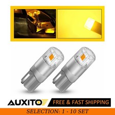 2-20X T10 194 Interior License Plate Amber Canbus LED Light Bulbs 3030SMD 2US2T picture