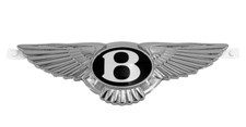 3SD853201 OEM Bentley Bentayga Continental GT GTC FRONT Badge [for MY 2018+] picture