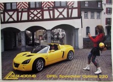 2002-2005 Opel Speedster Optima 220/225 Tuner Kit Price Sheet - German picture