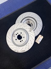 2012-2019 Mercedes ML63 GL63 GLE63 GLS63 Front Rotor Pair OEM A1664210512 picture
