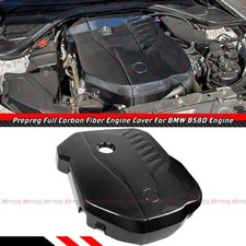 For BMW B58 M240i M340i M440i M40i Prepreg Carbon Fiber Engine Cover Replacement picture