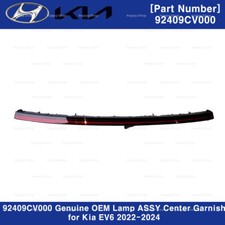 92409CV000 Genuine OEM Lamp ASSY Center Garnish for Kia EV6 2022-2024 picture