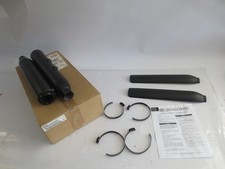 NEW Screamin Eagle 07-17 Softail Shotgun Dual Mufflers w Heat Shield 64900334 picture