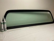 Fits 2008-2016 Ford F250, F350, F450 Stationary Back Glass NoTint NonHeat+2 Glue picture
