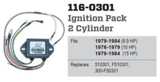 CDI 116-0301 Chrysler Force Gamefisher Power Pack 2Cyl 300-F510301 510301 F51030 picture
