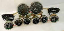 Smiths-52mm-Kit-Temp-Oil-Fuel-Oil Temp Volt +Amp +rpm+speedometer 85 mm picture