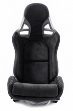 Joey Sport Minos Carbon Fiber Reclining Racing Seat Luxe Suede picture