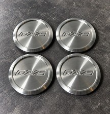 Volk Racing Rays ZE40/TE37UL TRA Center Cap STD Low O-Ring Type Silver Set 4 Pcs picture