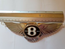 BENTLEY Mulsanne Continental GT 1919-2019 Centenary FRONT GRILL BADGE EMBLEM OEM picture