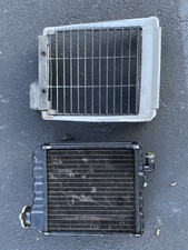 Honda motorcycle radiator and grille picture