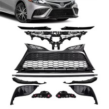 11PC For Camry SE 2021-2024 Bumper Grilles/Molding Trims/Fog Light Cover/Bracket picture