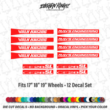 Wheel Rim Spoke Decals for CE28 SL Volk Racing Rays Engineering stickers JDM picture