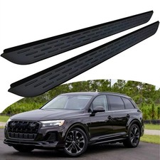 2PCS Running Boards Side Steps Nerf Bars Fits For Audi Q7 2016-2025 2026 picture