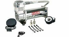 Viair 444C Single Chrome Air Compressor Air Ride Cars, Truck Mount - 12V 200 PSI picture