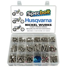 Specbolt Nickel Wurks Bolt Kit Husqvarna FC TE TC FE 150 125 250 300 350 450 501 picture