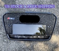 RS5 Style Front Honeycomb Grille Mesh For Audi A5 S5 B8.5 2012-2016 US STOCK picture