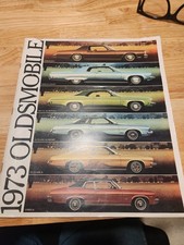 1973 Oldsmobile Full Line Dealer Sales Brochure Toronado Cutlass Delta 88 OEM picture