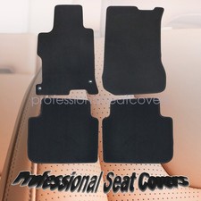 Front & Rear Floor Mats Carpet Black For 2013 2014 2015 2016 2017 Honda Accord picture