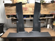 99-06 Silverado Sierra Regular Cab LH RH B Pillar Trim Graphite 12 Rear Wall picture