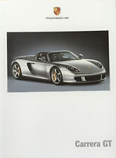Porsche CARRERA GT           Original Factory brochure Brand New   RARE picture