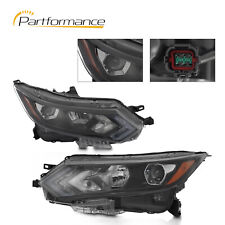 For 2020-2022 Rogue Sport Halogen W/LED Projector Headlight Assembly 1 Pair picture