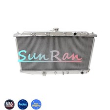 New Radiator All Aluminum Fit For 1988-1989-1990-1991 Honda Civic/Crx Ef 1.5L MT picture