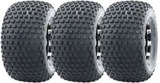 Set 3 WANDA ATV Tires 22x11-8 22x11x8 4PR for 3 Wheelers 10032 Warranty [New] picture