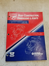 * 1996 Dodge Viper Body Construction Dimensions Joints Manual Book Guide Repair picture
