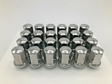 24 Chevy Silverado Suburban Tahoe Avalanche Factory OEM Chrome 14x1.5 Lug Nuts picture