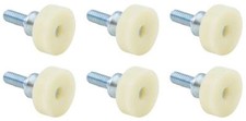 OER 6 Piece Quarter Window Roller Set For 1966-1968 Impala Bel Air Bonneville picture