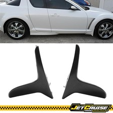 Fits 04-10 Mazda RX8 OE Style PU Side Skirt Front Mud Flaps Splash Guards 2PCS picture