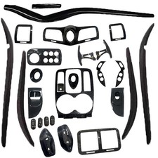 100% Carbon Center Dash Door Cover Kit Overlay for Maserati GranTurismo GC 08-19 picture