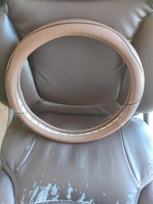 Genuine Dickies Brown/Black Steering wheel Cover 16