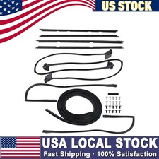 2 Door 23256 Weatherstripping Seals Kit 9PCS For 1978-81 Chevrolet Malibu LeMans picture