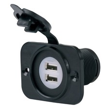 AFI /MARINCO/BEP/NICRO/GUEST 12VDUSB 12-24V Dual Usb Rec Plate picture